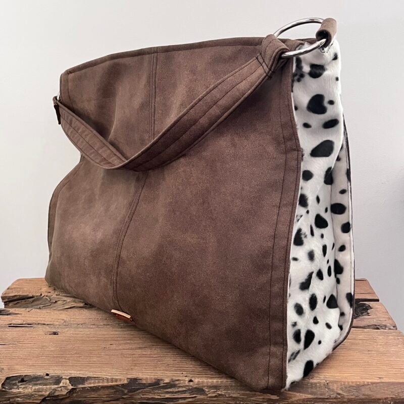 Tote bag bruin - Afbeelding 2