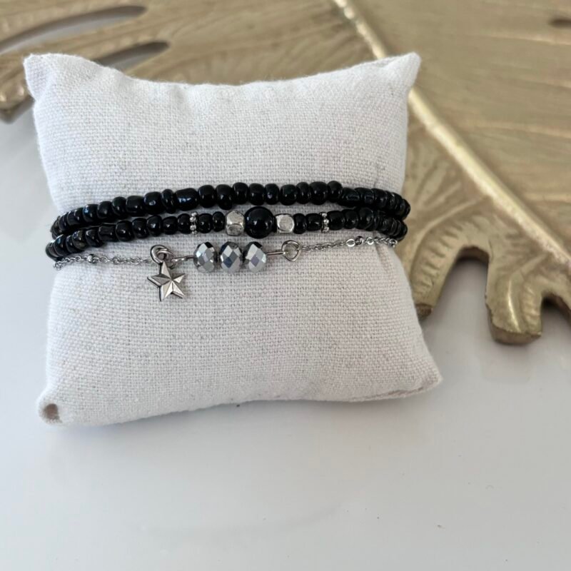 Armbanden zwart