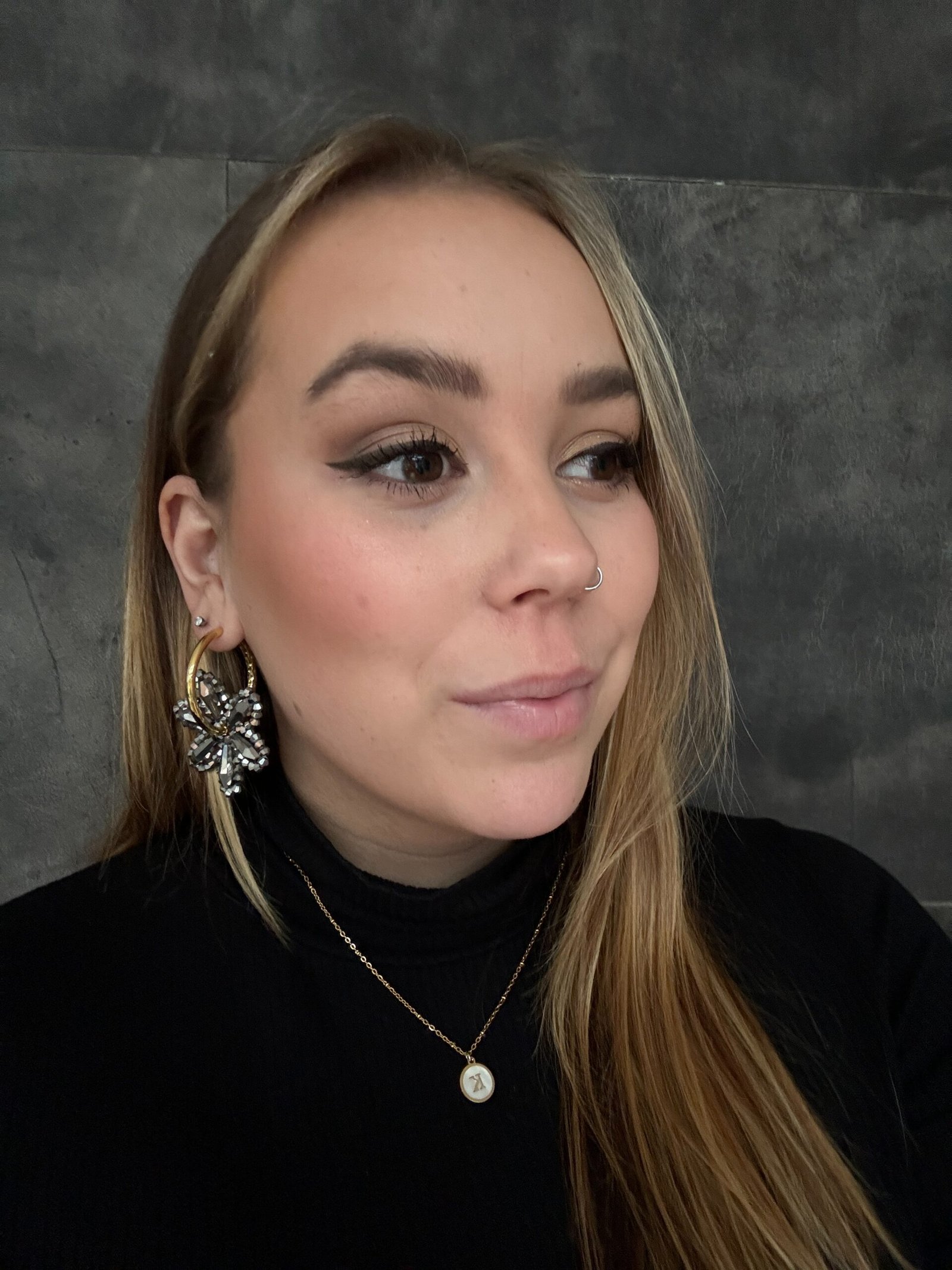 Oorbellen zwart - Afbeelding 2